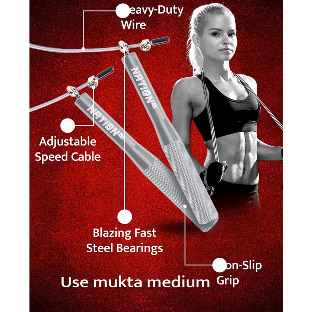 Weighted Jump Rope - Picture 2 of 12